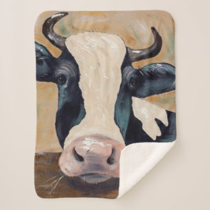 Bauernhof-Leben - Gunther die Kuh Sherpadecke