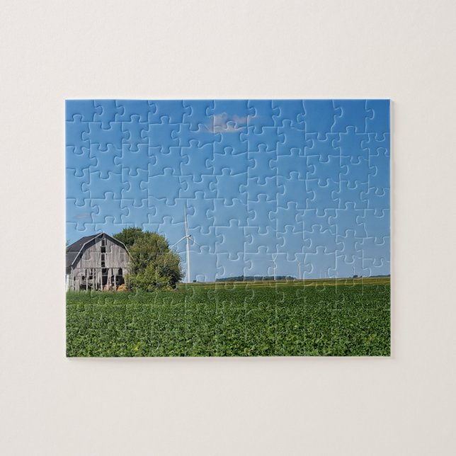 Bauernhof Michigan Puzzle (Horizontal)