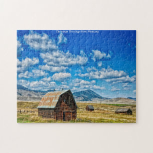 Bauernhof Montana. Jigsaw Puzzle