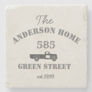 Bauernhof Personalisierter Untersetzer