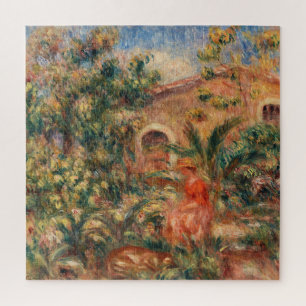 Bauernhof Pierre-Auguste Renior Malerei Puzzle