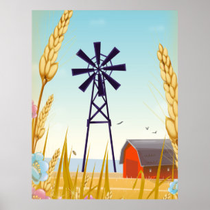 Bauernhof Poster