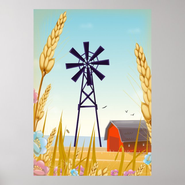 Bauernhof Poster (Vorne)