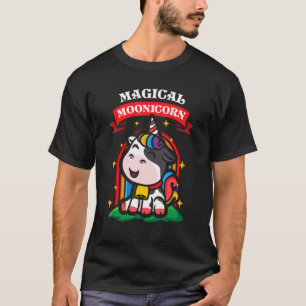 Bauernhof Regenbogen Bauer Einhorn Mondhorn Süße K T-Shirt