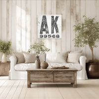 Bauernhof Rustikaler Staat Zip Code Alaska