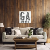 Bauernhof Rustikaler Staat Zip Code Georgia