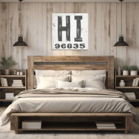 Bauernhof Rustikaler Staat Zip Code Hawaii