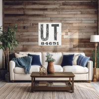 Bauernhof Rustikaler Staat Zip Code Utah