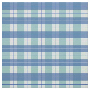 Bauernhof Summer Blue Checked Gingham Kariert Stoff