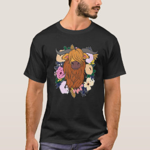 Bauernhof Tier Blumen Rosen Landwirt Landwirtschaf T-Shirt