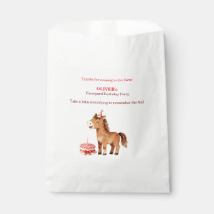 Bauernhof-Tiere Pferd Geburtstags-Jungen Geschenkt Geschenktütchen