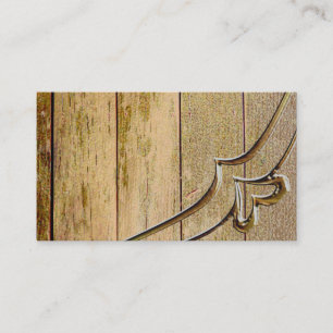Bauernhof-Tür-Scheunen-Ranch-Art-grundlegende Visitenkarte