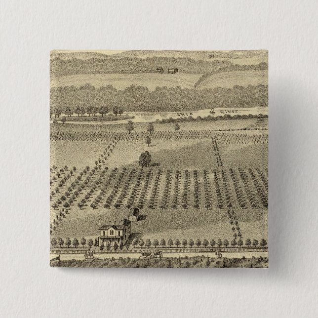 Bauernhof und Wohnsitz von Joseph Button (Vorderseite)