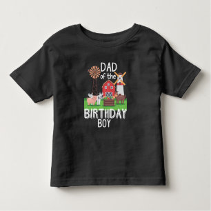 Bauernhof Vater Birthday Boy Mutter Tierliebhaber Kleinkind T-shirt