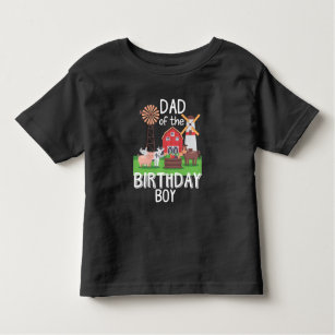 Bauernhof Vater Birthday Boy Mutter Tierliebhaber  Kleinkind T-shirt