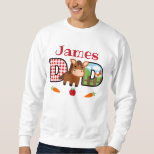 Bauernhof Vater Geburtstag Barnyard Birthday Sweatshirt