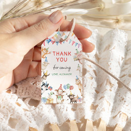 Bauernhof Vielen Dank für Barnyard Zoo Party Anima Geschenkanhänger