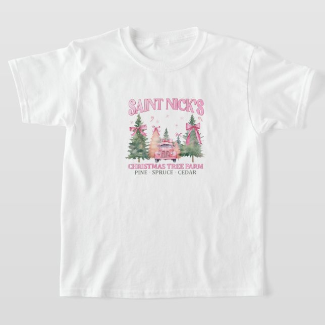 ‚Bauernhof von Saint-Nick‘ T-Shirt (Ablage )