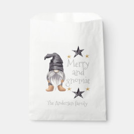 Bauernhof Winter Wasserfarbengenom zu Weihnachten Geschenktütchen