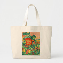 Bauernhof zur Schule Montag - Piazza della Riforma Jumbo Stoffbeutel