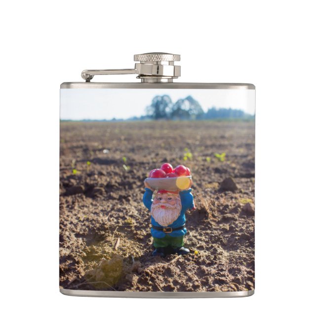 BauernhofGnome Flachmann (Vorderseite)