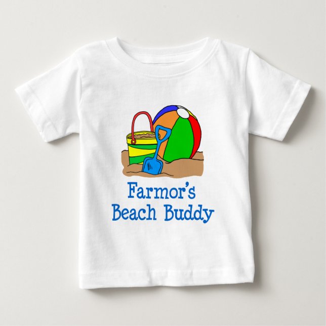 Bauernhofstrasse Baby T-shirt (Vorderseite)