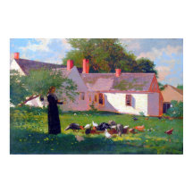Bauernhofszene Winslow Homer 1872