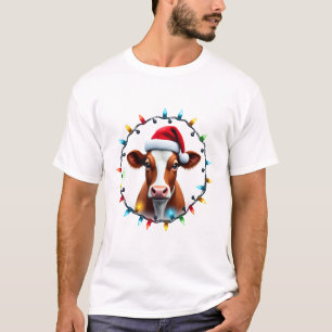 Bauernhoftier Weihnachts-Pyjama-Kostüm Bauer Weihn T-Shirt