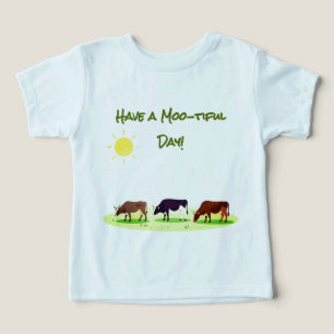 Bauernhoftiere Kuh T-Shirt