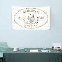 Bauernmarkt-Banner Bauernhofstand Wasserfarben-Hen