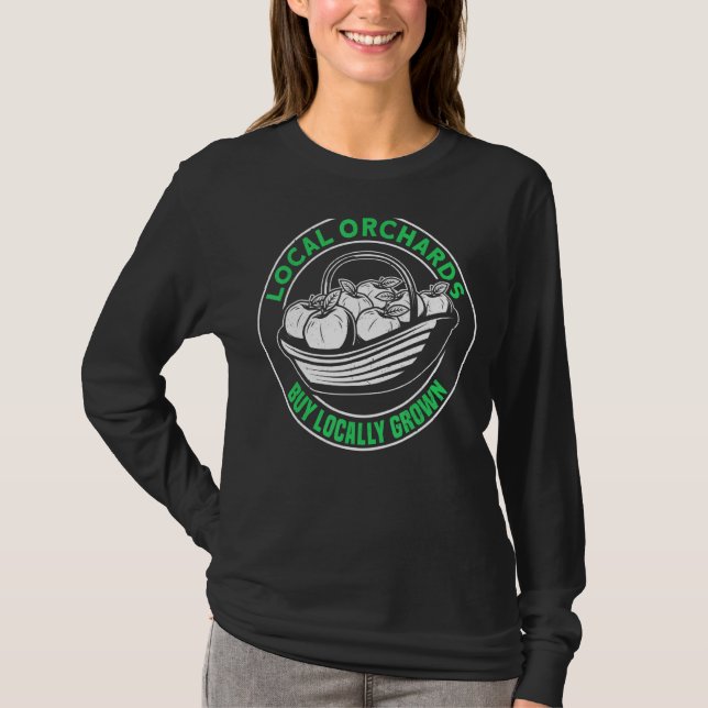 Bauernmarkt Orte Orte Bauern Bauer T-Shirt (Vorderseite)