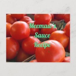 BauernmarktTomaten Postkarte