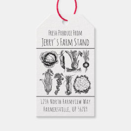 "Bauernmarktwerbung Geschenkanhänger