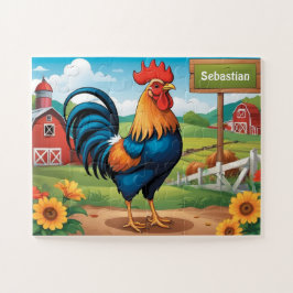 Bauernstube Personalisierte Kinder Puzzle