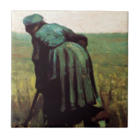 Bauernwoman Digging von Vincent van Gogh