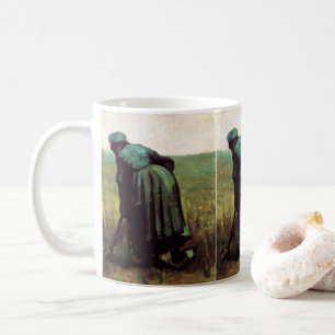 Bauernwoman Digging von Vincent van Gogh Kaffeetasse