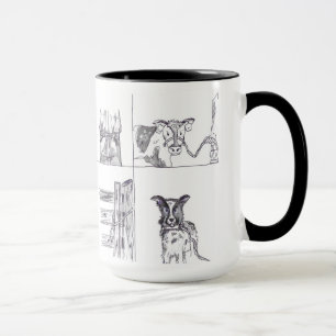 Bauers-Ballenpreßschnur-Tasse Tasse