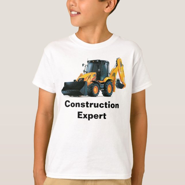 Bauexperte T-Shirt (Vorderseite)