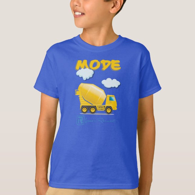 Baufahrzeug T-Shirt (Vorderseite)