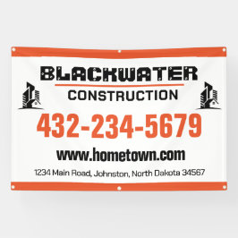 Baufirma Kommerziell und wohnlich Banner