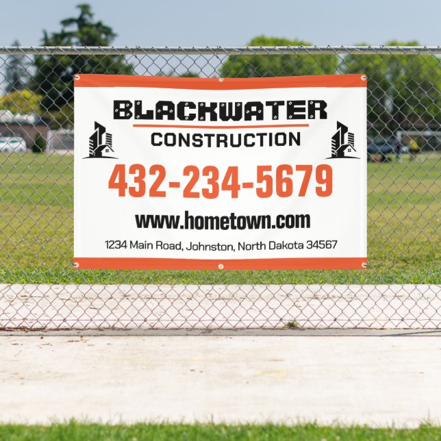 Baufirma Kommerziell und wohnlich Banner (InSitu)