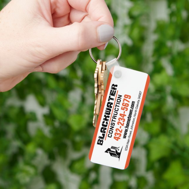 Baufirma Kommerziell und wohnlich Schlüsselanhänger (Hand)