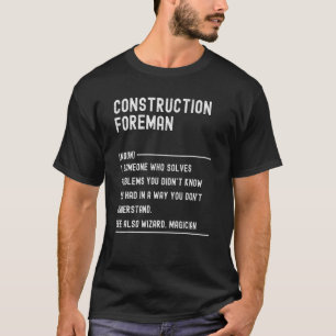 Bauforman Definition Shirts Funny Job T