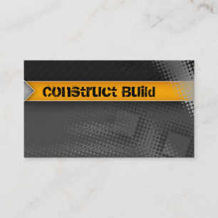 Baugewerbe-Karten-Schmutzgraupunkte Visitenkarte