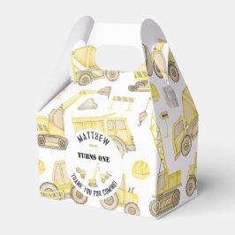 Baugewerbe zum ersten Geburtstag Vielen Dank Geschenkschachtel