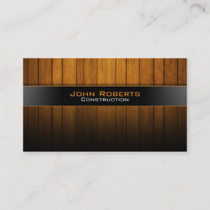 Baugewerbekarte Visitenkarte
