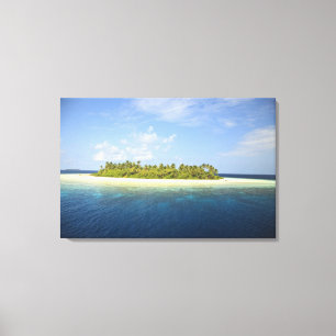 Baughagello Insel, Süd Huvadhoo Atoll, 3 Leinwanddruck
