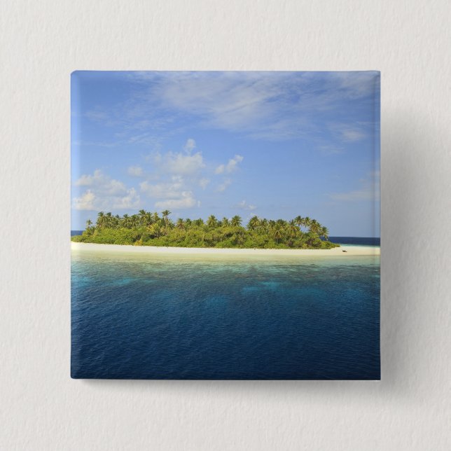 Baughagello Island, South Huvadhoo Atoll, 3 Button (Vorderseite)