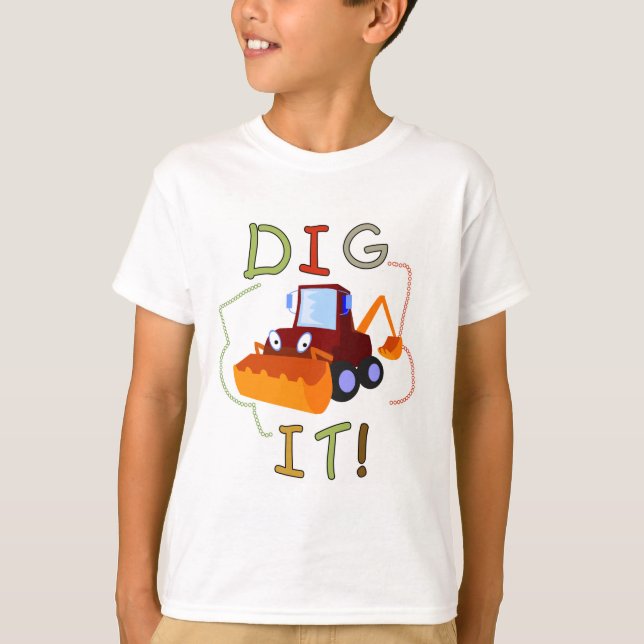 Baugrube IT T - Shirt und Geschenke (Vorderseite)