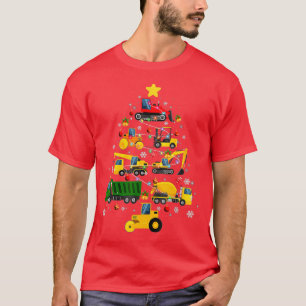 Baugrube Weihnachtsbaum für Jungen Gir T-Shirt